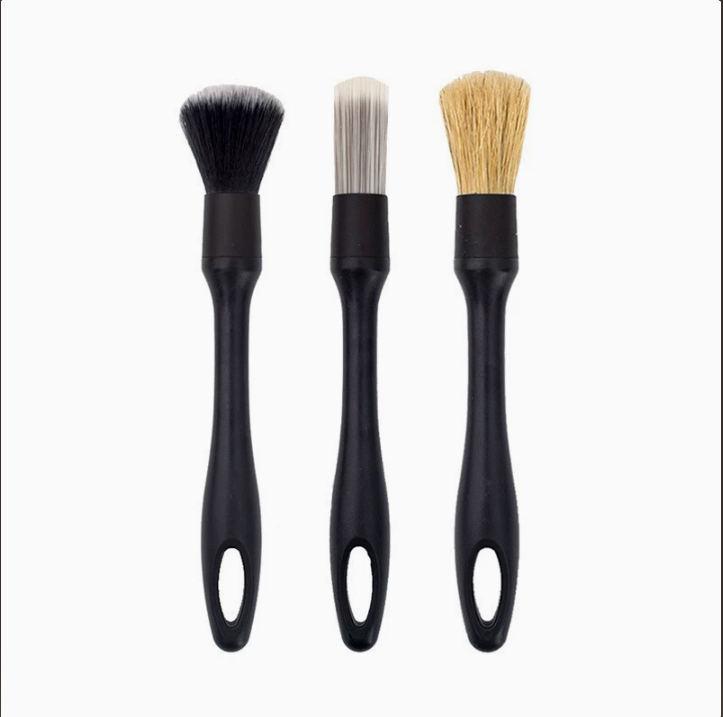 Detail Cleaning Brushes, 3-Piece Set